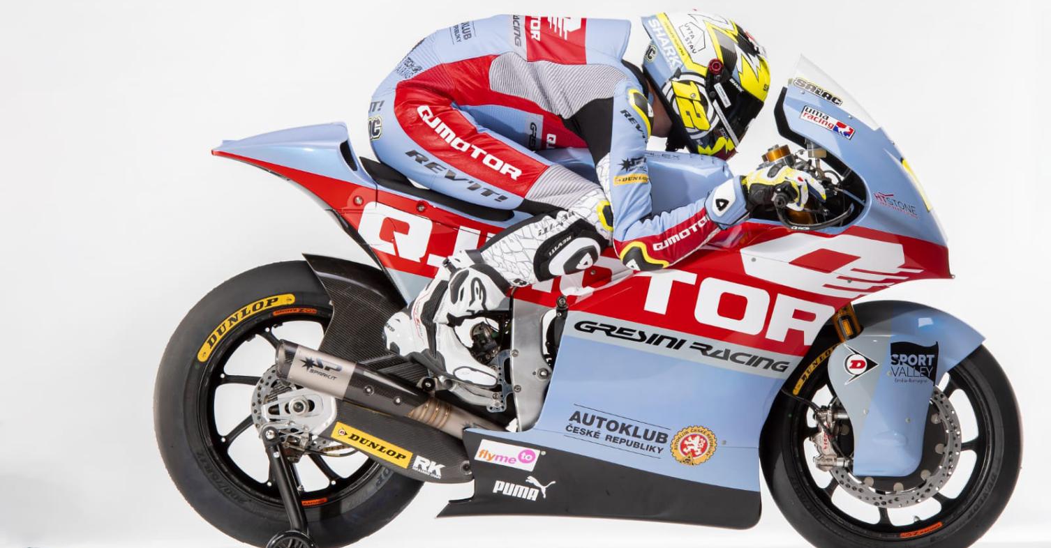 H QJMOTOR στην Moto2 με Gresini Racing