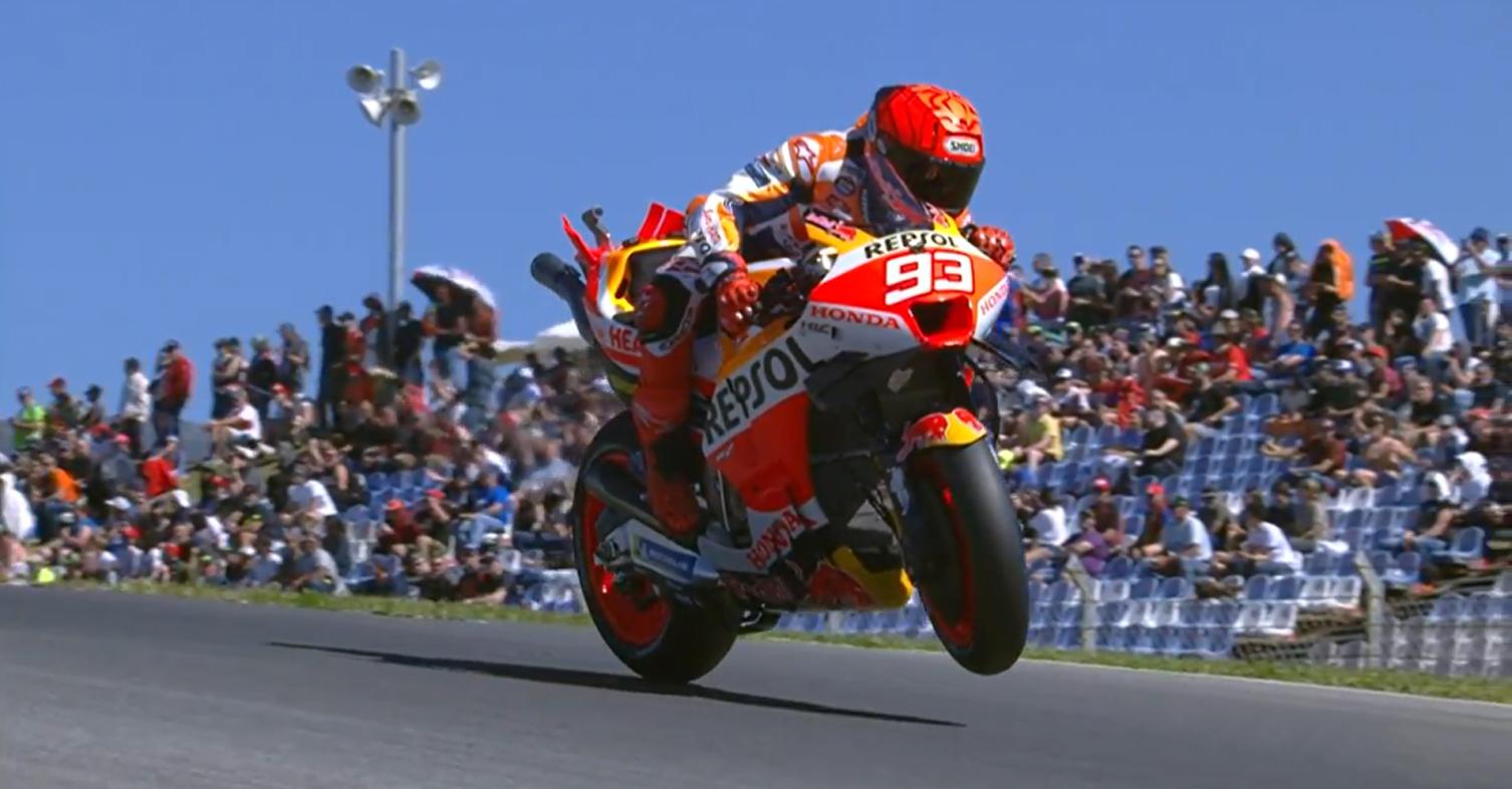 Marc Marquez Portimao 2023 Pole position