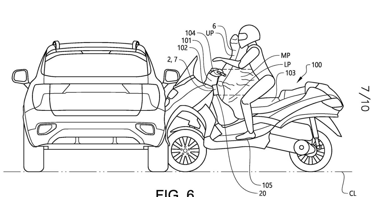 Piaggio MP3 Airbag