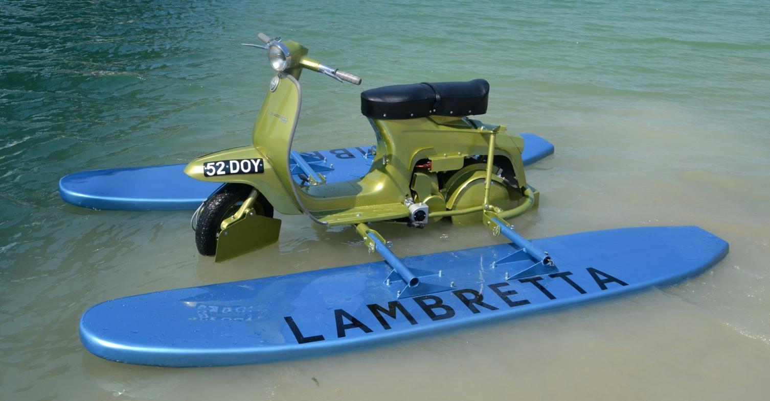 Lambretta amphi-scooter