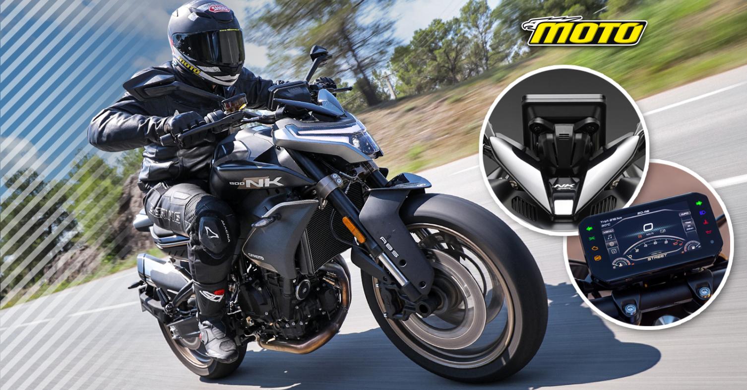 CFMOTO 800NK Γεννημένη στην Ιταλία από την Modena 40