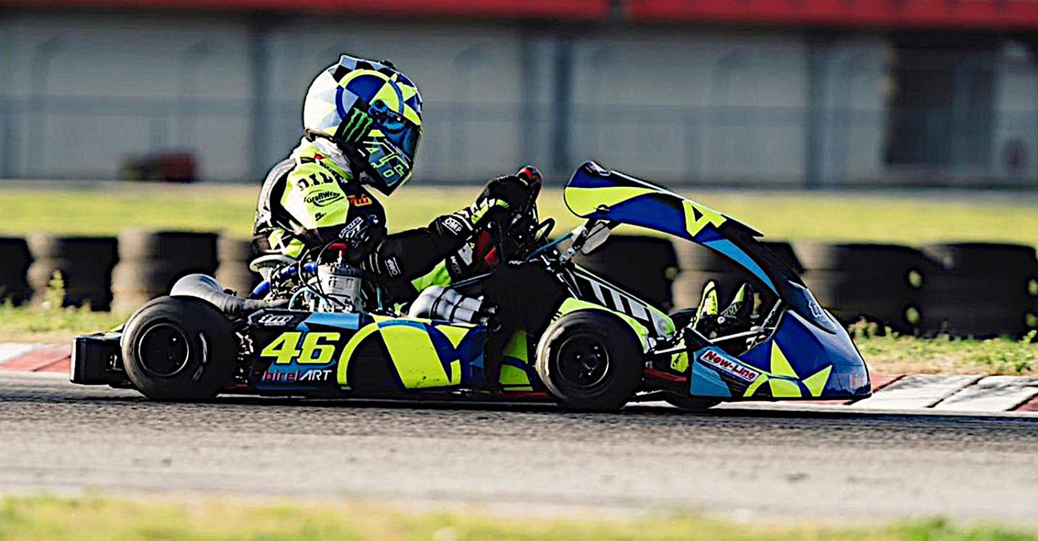 Valentino Rossi με kart στη Μύκονο