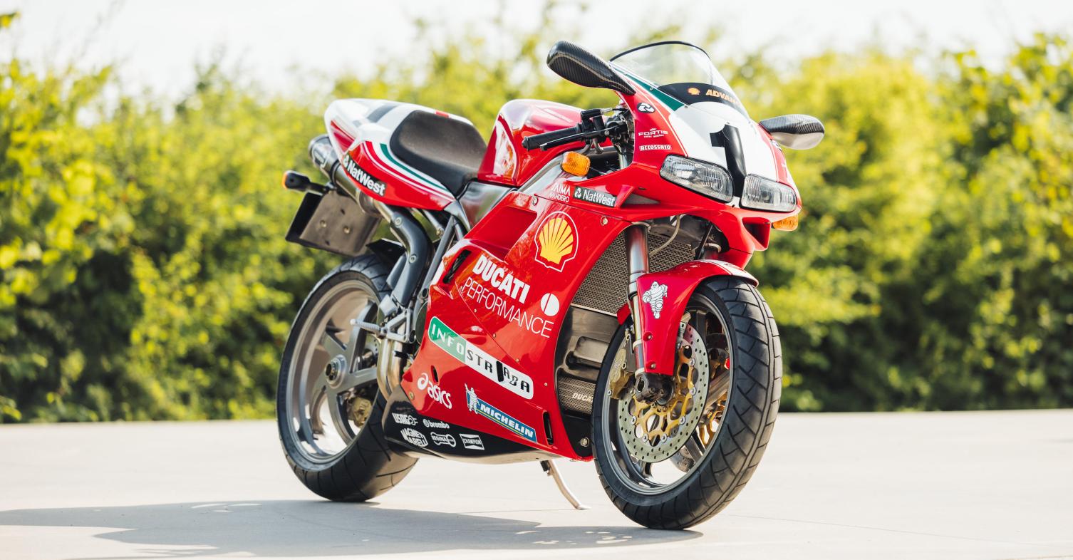 Δημοπρασία σπάνιου Ducati 996 SPS Factory Replica