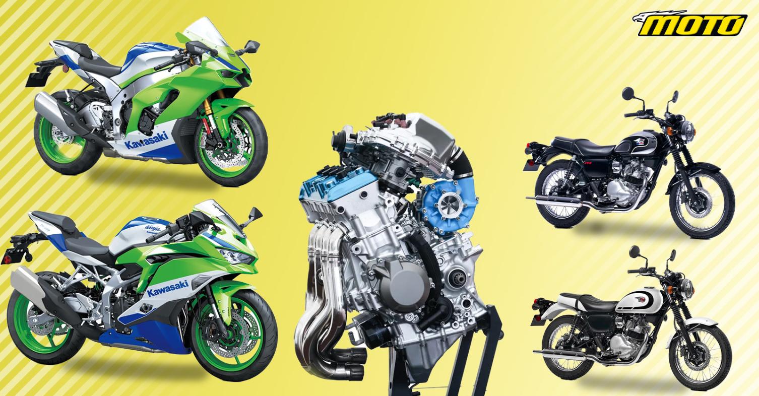 Τα εκθέματα της Kawasaki στο Japan Mobility Show 2023