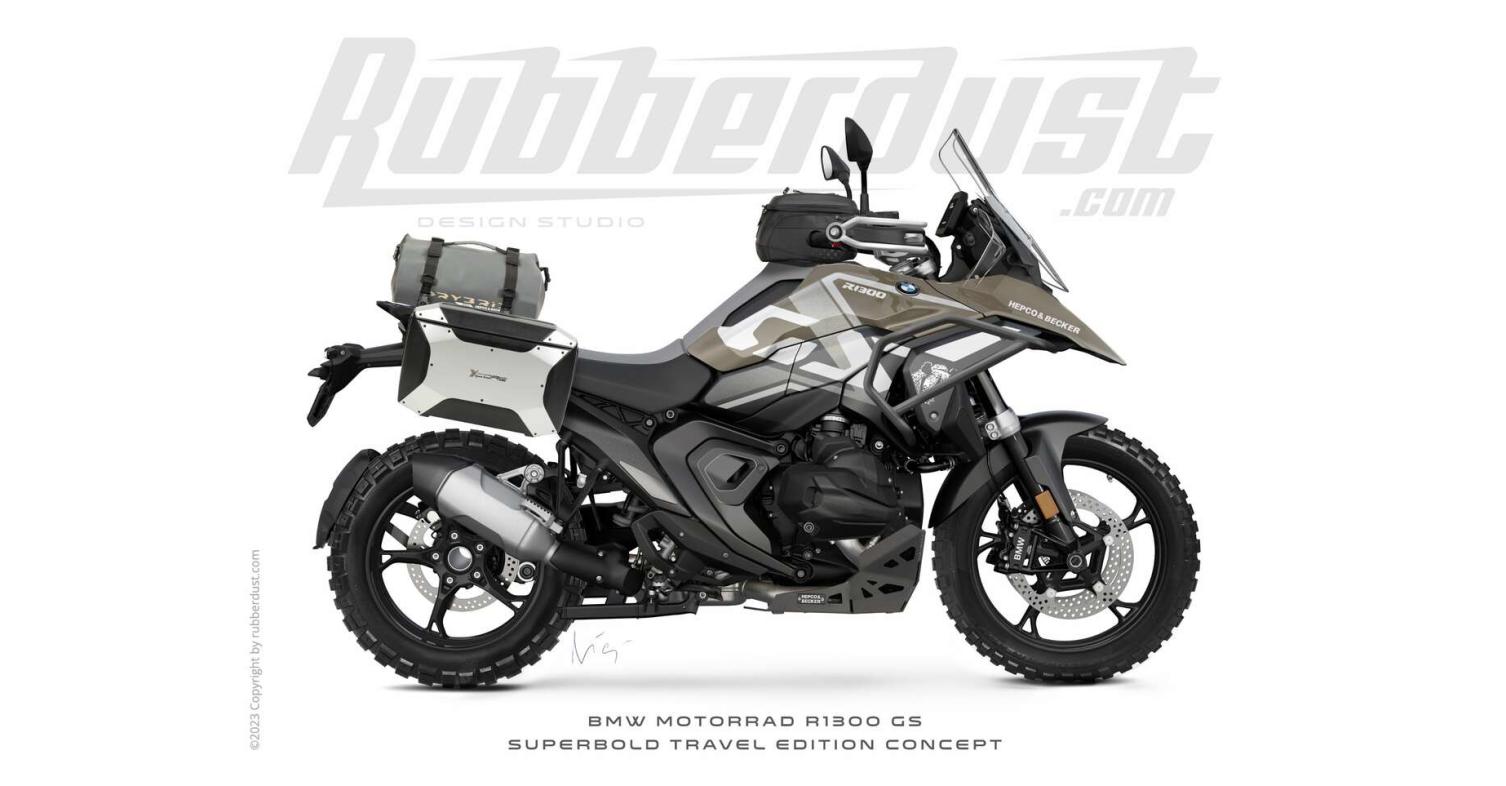 BMW R 1300 GS - Κιτ αυτοκόλλητων από τη Rubberdust