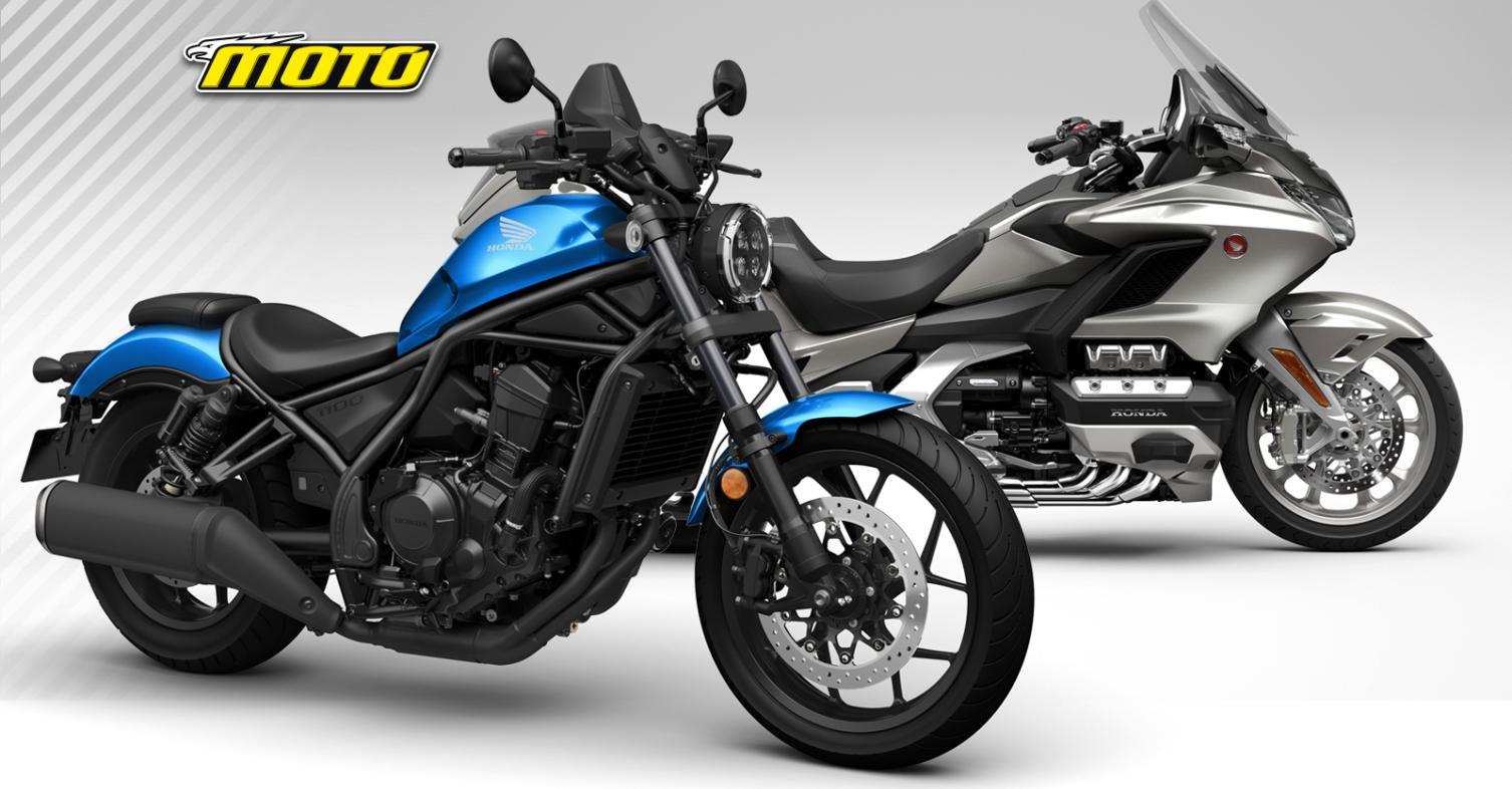 motomag Honda - Νέοι χρωματισμοί για τα GL1800 Gold Wing και GL1800 Gold Wing 'Tour', καθώς και για τα CMX500 Rebel και CMX1100 Rebel τo 2024