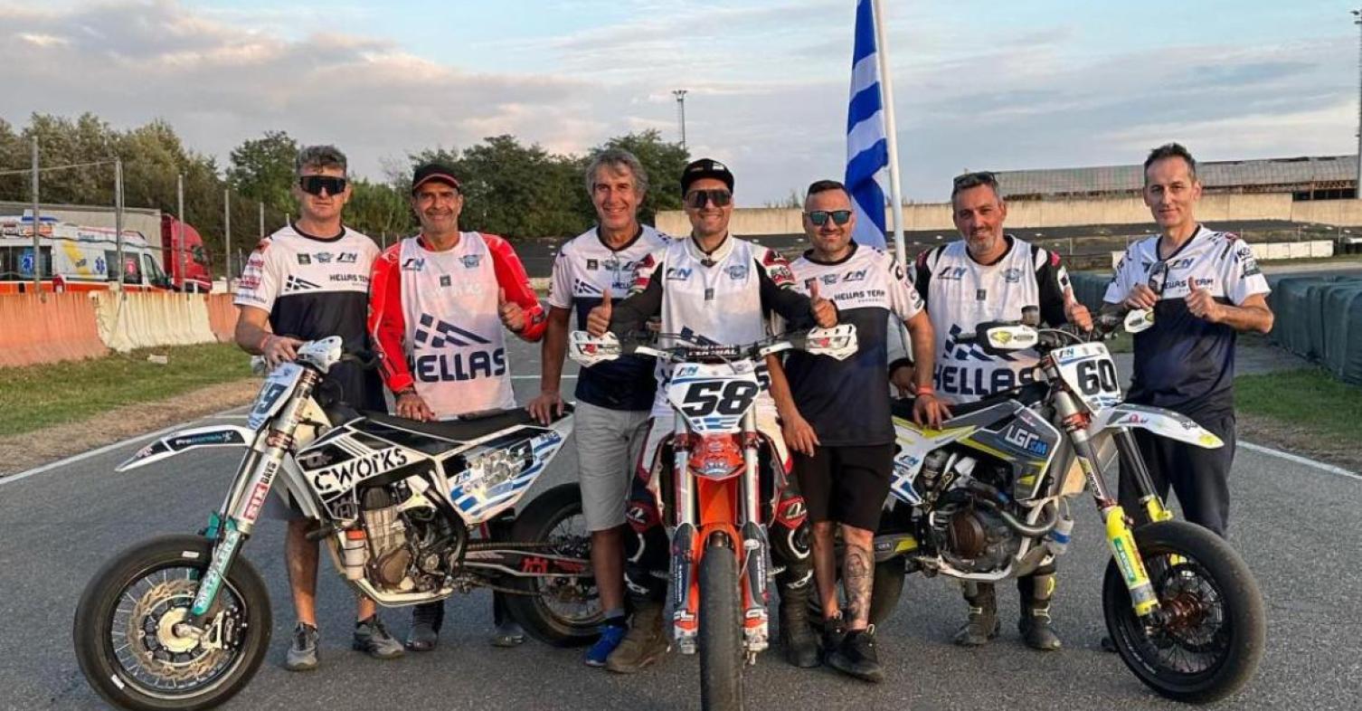 motomag Supermoto of Nations 2023 – Η Ελληνική Εθνική Ομάδα κρατά από την εμφάνιση της την πρόκριση στον τελικό 