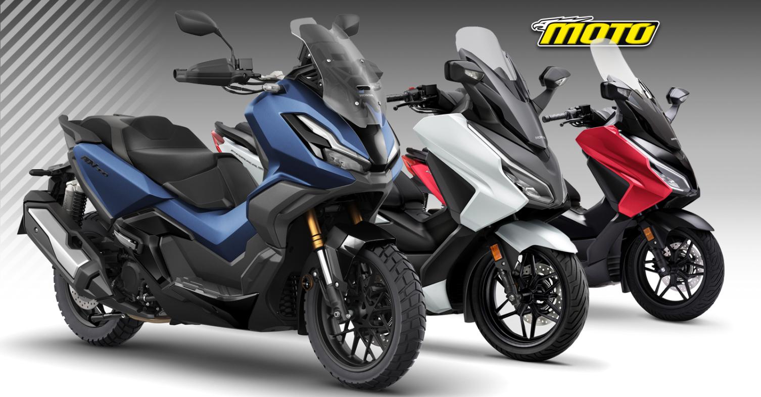 motomag Honda ADV350, Forza 125, Forza 350 – Μόνο χρωματικές αλλαγές για το 2024