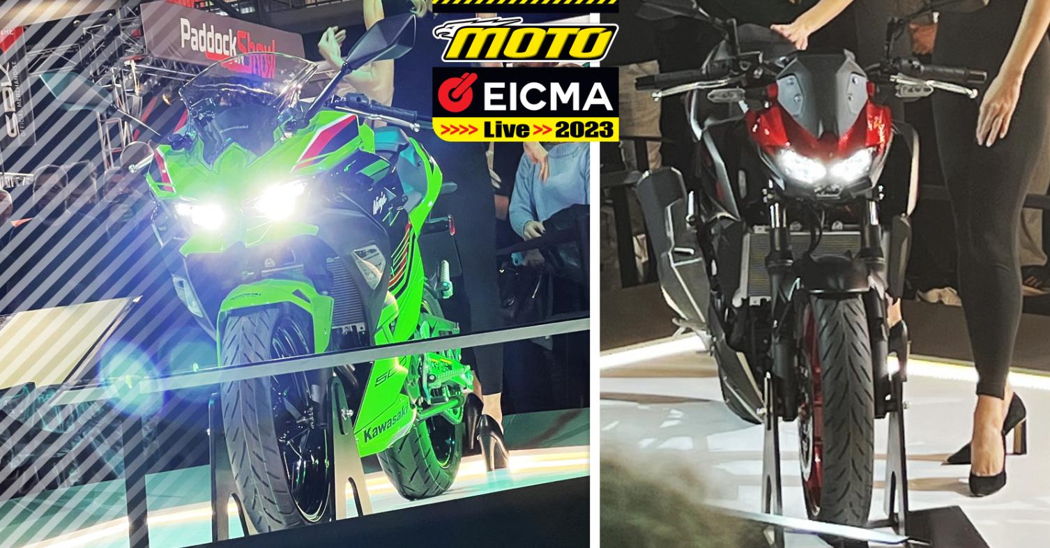 motomag EICMA 2023: Kawasaki Ninja 500 και Z500 - Περισσότερα κυβικά και πιο επιθετική σχεδίαση για το 2024 – [VIDEO]