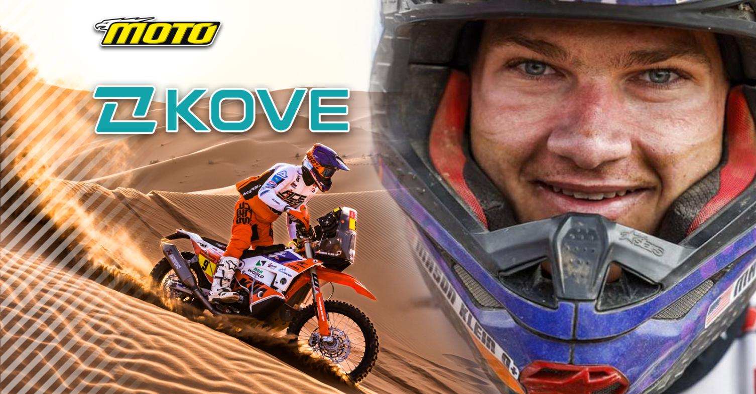 O Mason Klein θα αγωνιστεί στο Dakar 2024 με την KOVE