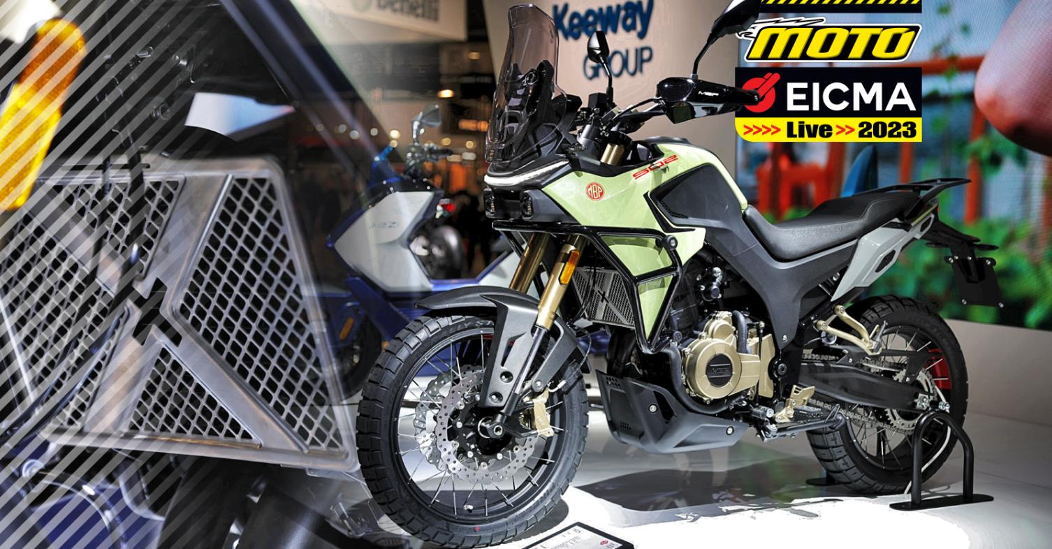 motomagEICMA 2023: MBP T502X – Σύγχρονος σχεδιασμός και πλούσιος εξοπλισμός