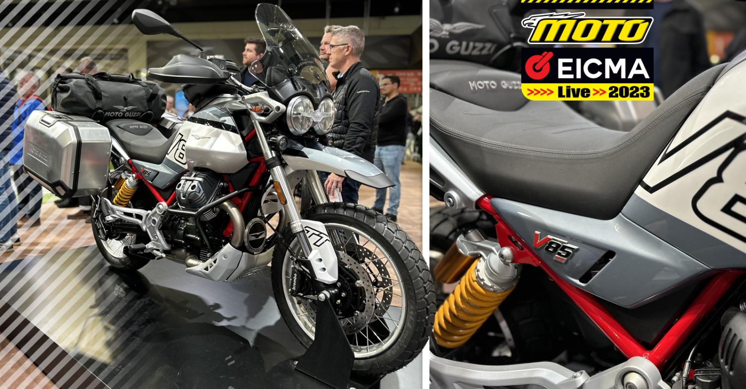 EICMA 2023 Moto Guzzi V85TT και V85TT Travel Πιο γρήγορο, πιο