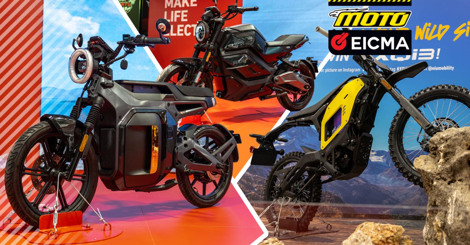 motomagEICMA 2023: NIU – Μεγαλώνει την γκάμα της με τρεις νέες ηλεκτρικές μοτοσυκλέτες