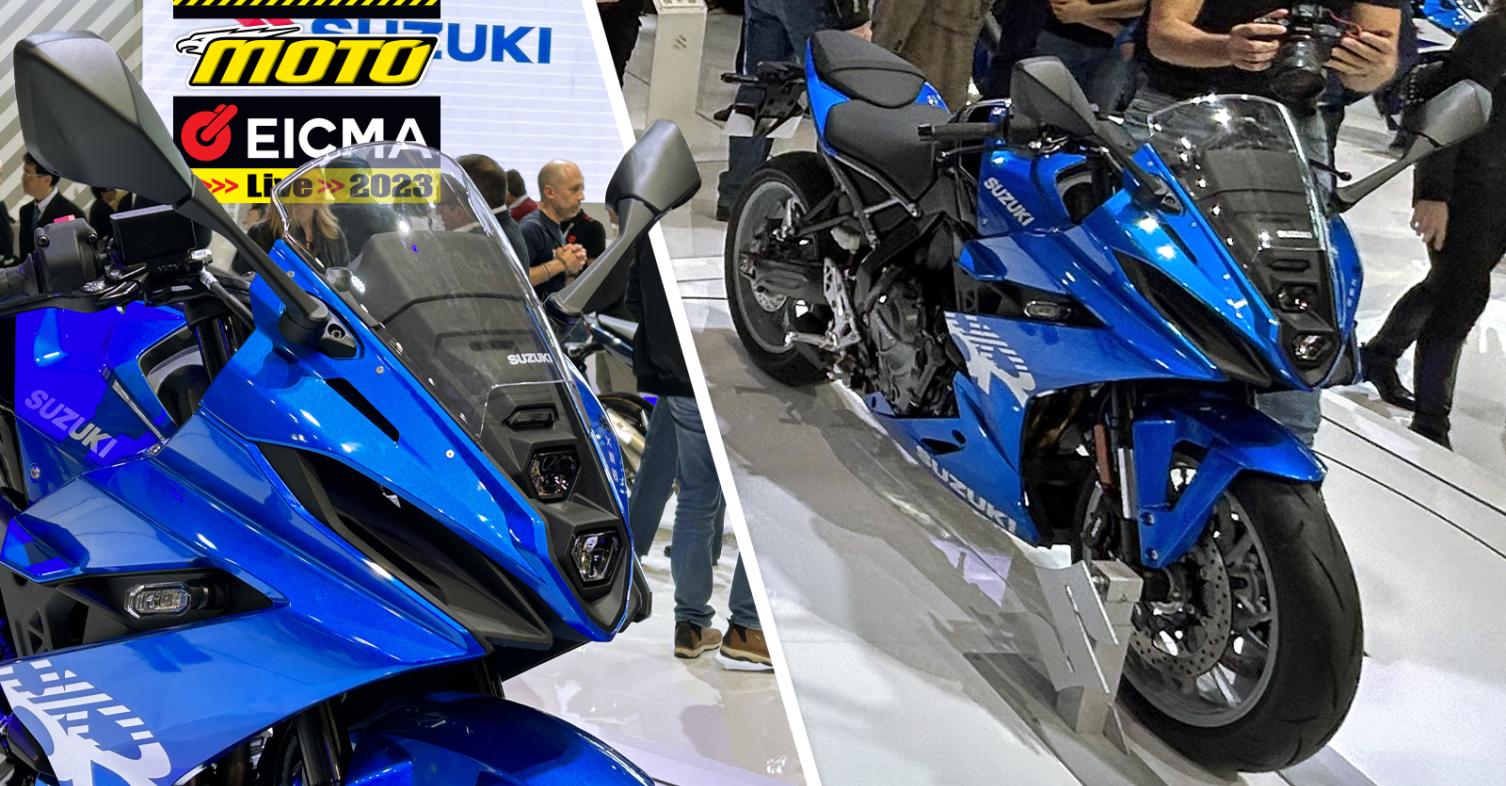 EICMA 2023: Suzuki GSX-8R – Το ντυμένο αδερφάκι του GSX-8S