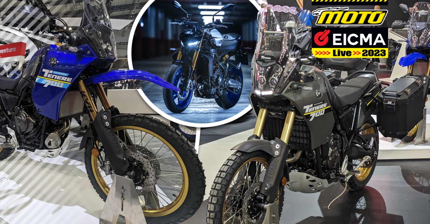 Τα νέα μοντέλα της Yamaha στην EICMA 2023