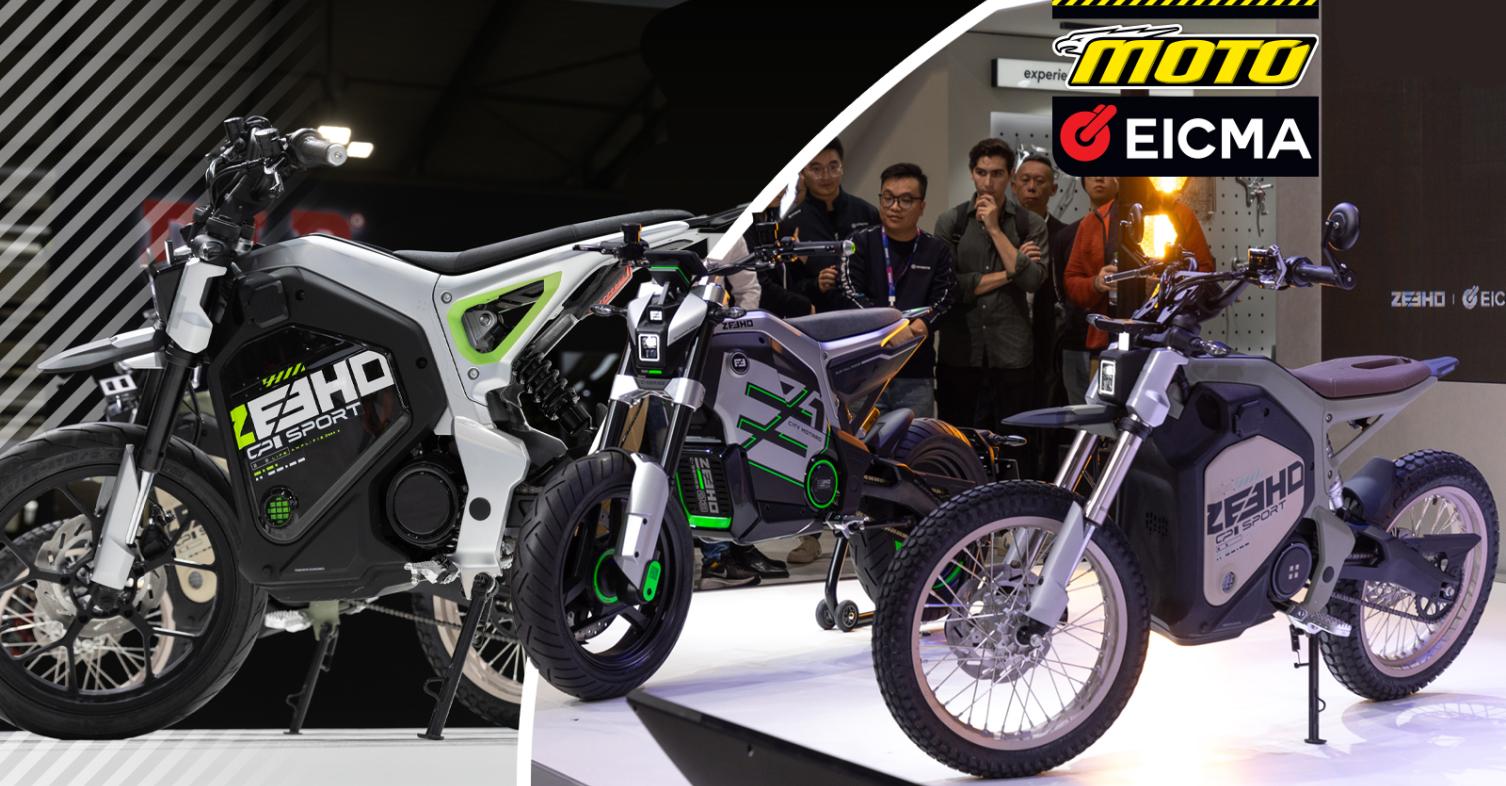motomag EICMA 2023: Zeeho C!ty Sport, C!ty Cross, C!ty Motard – Τρία concept με κοινά χαρακτηριστικά