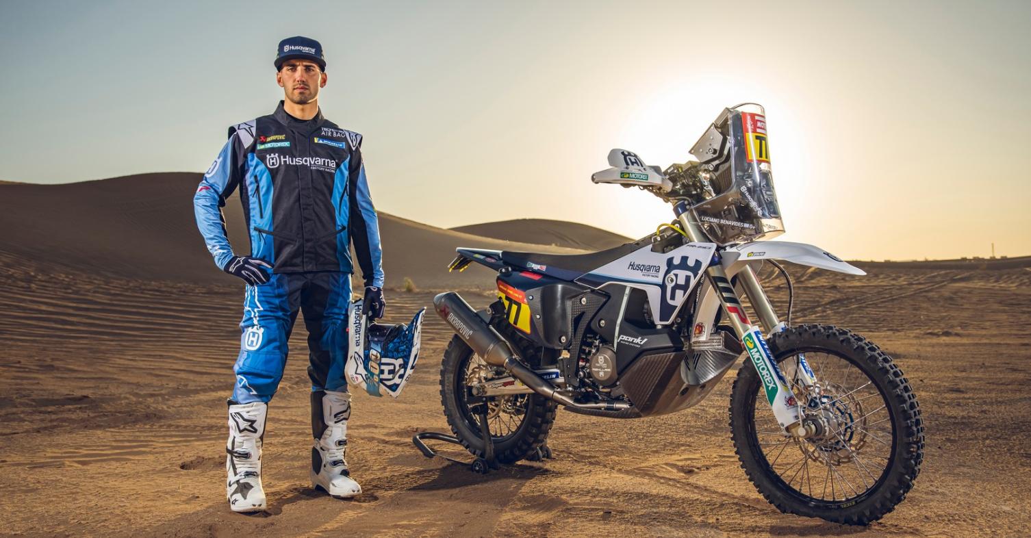 motomag Husqvarna Factory Racing – Με τον Παγκόσμιο Πρωταθλητή World Rally-Raid Luciano Benavides να ηγείται της ομάδας με FR 450 Rally [VIDEO]