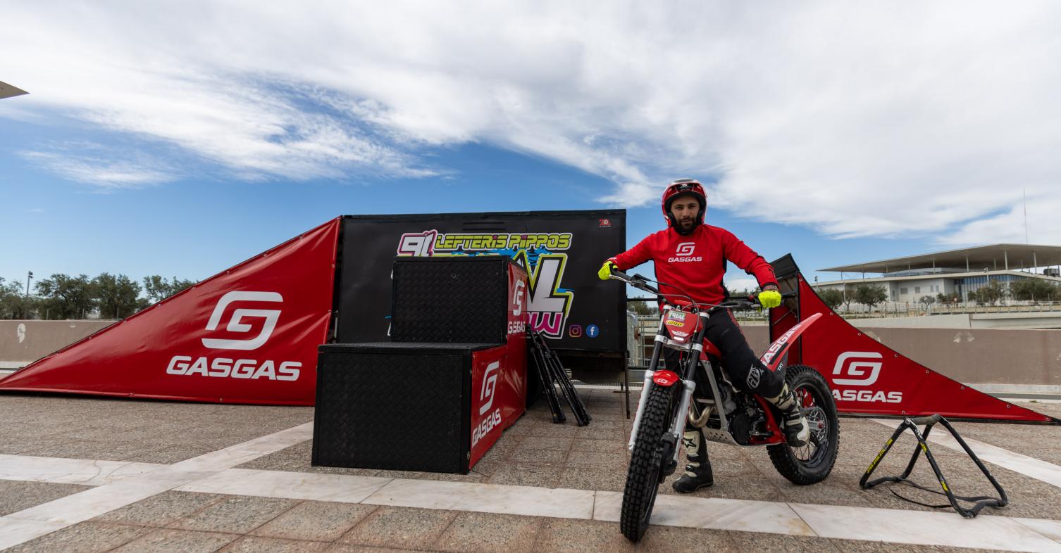 motomag Για 10η φορά πρωταθλητής Ελλάδος στο Trial ο Λευτέρης Πίππος με μοτοσυκλέτα της GASGAS
