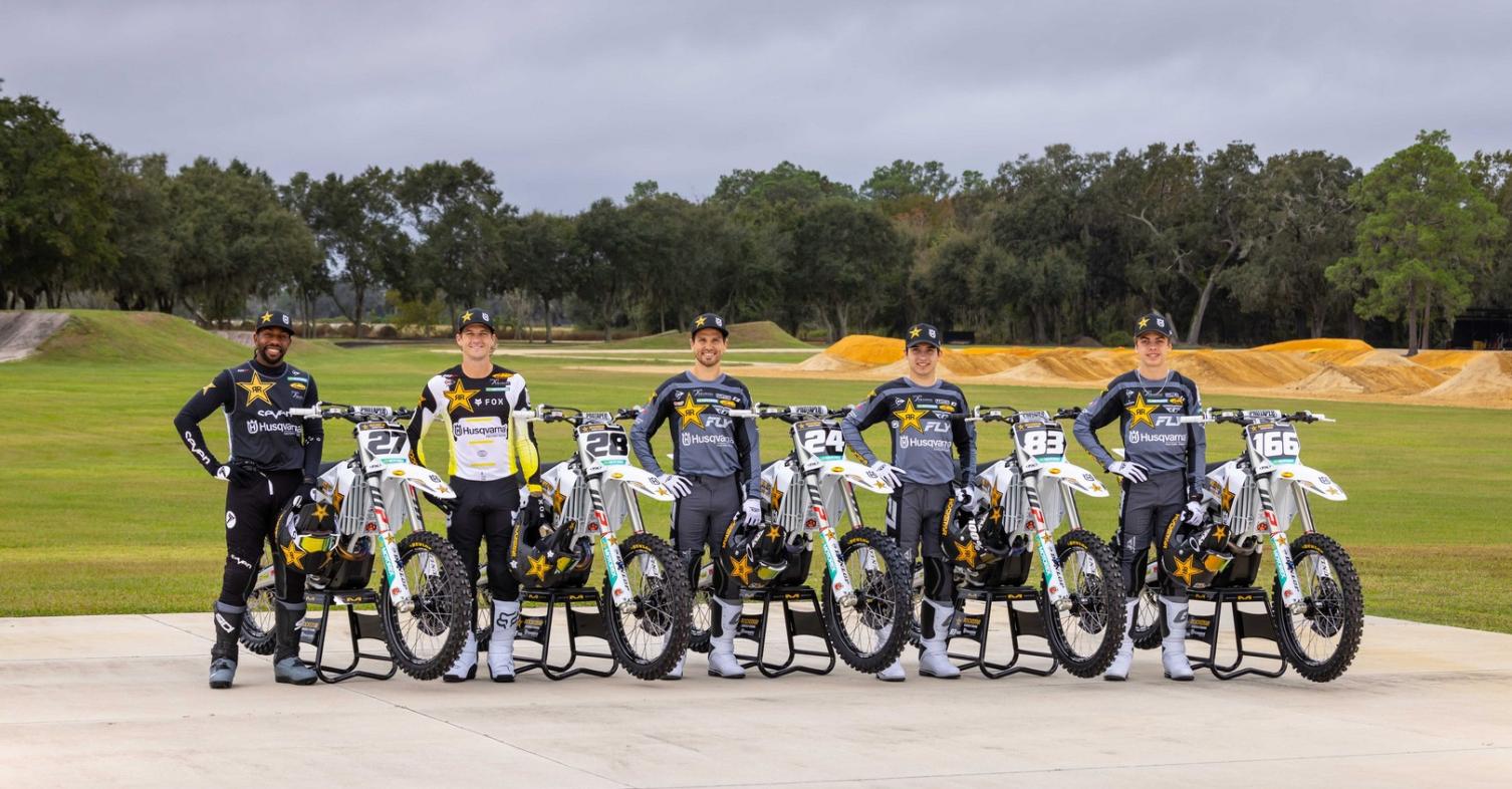 motomag Rockstar Energy Husqvarna Factory Racing Team – Με τους Malcolm Stewart, Christian Craig, RJ Hampshire, Guillem Farres και Casey Cochran στο SuperMotocross 2024
