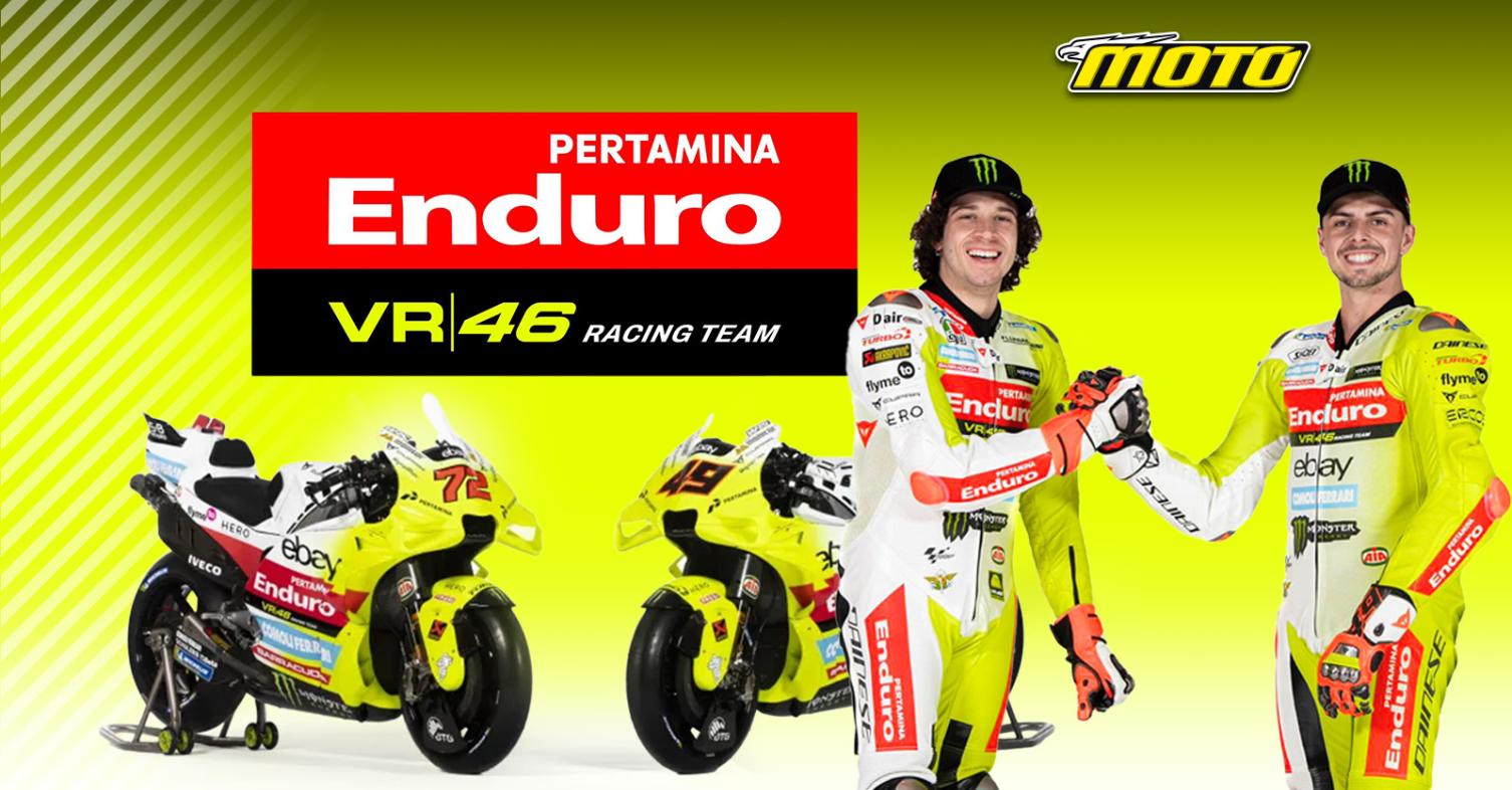 motomag Pertamina Enduro VR46 MotoGP Team – Παρουσιάστηκαν τα νέα χρώματα της ομάδας του Rossi [VIDEO]