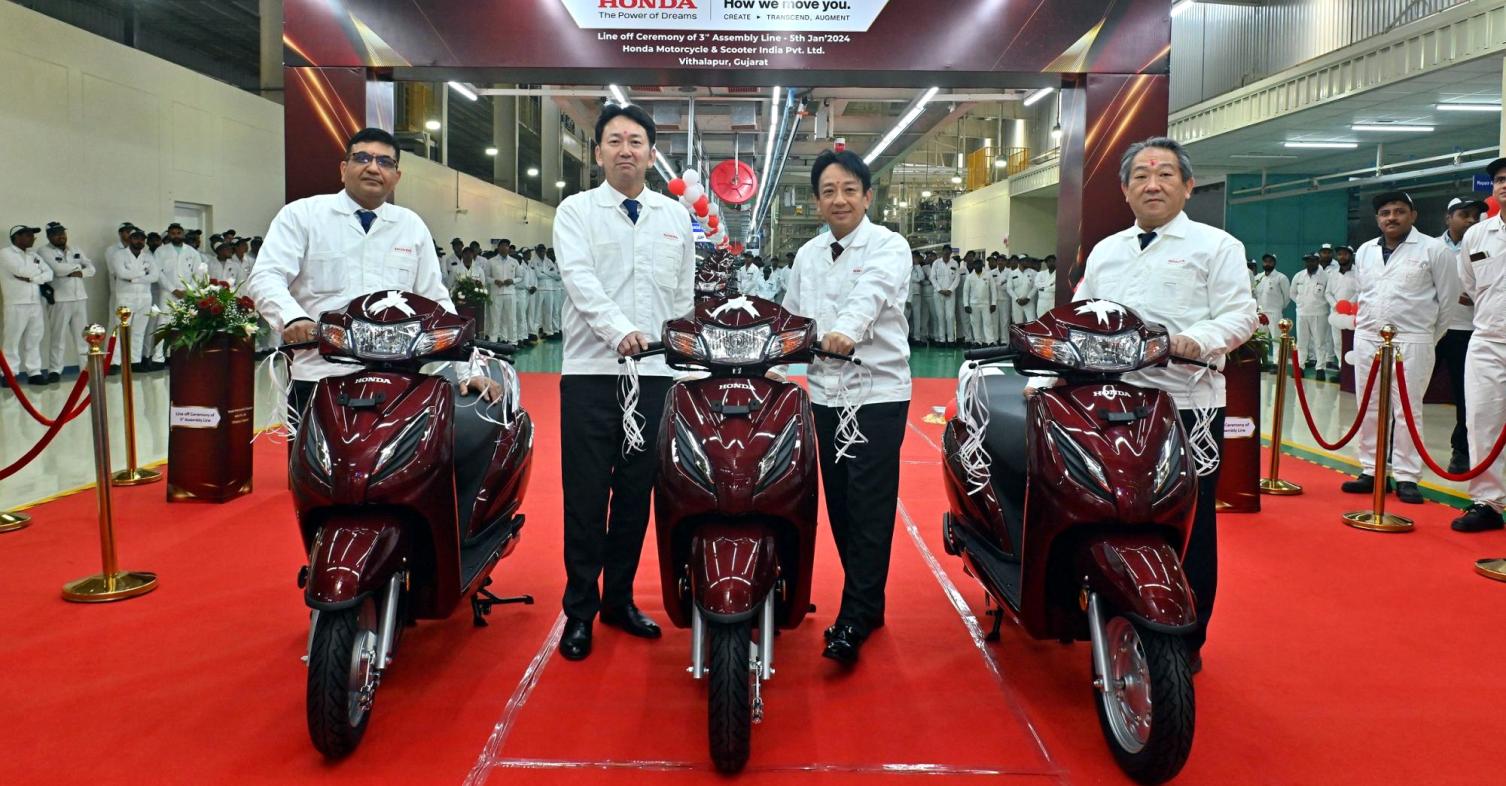 Honda Ινδίας, νέα γραμμή παραγωγής