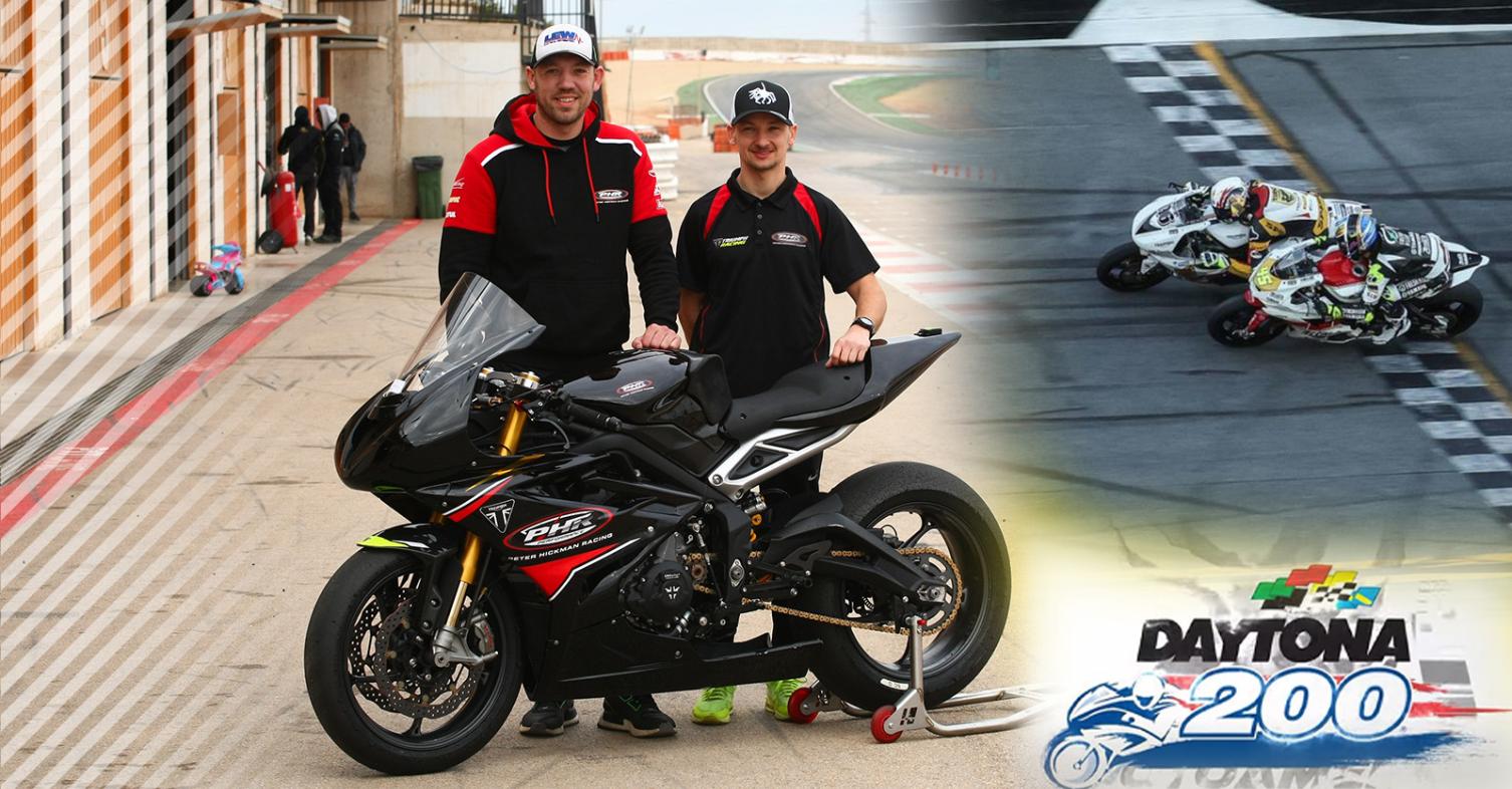 motomag Η Triumph επιστρέφει στο Daytona 200 με τους Peter Hickman και Richard Cooper