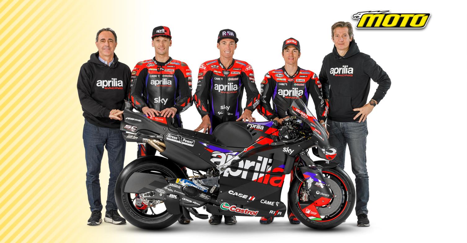 motomag Aprilia Racing Team – Οι Espargaro και Vinales παρουσίασαν την RS-GP του 2024 [VIDEO]