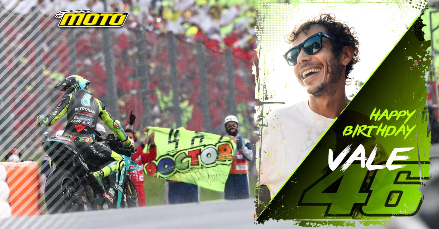 motomag O Valentino Rossi γίνεται 45 - Buon compleanno!