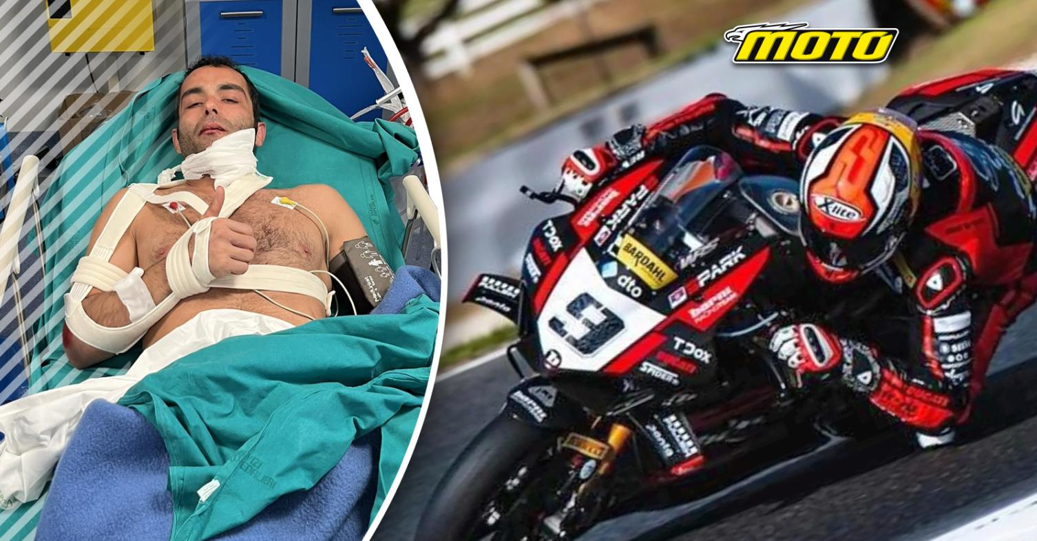 motomagDanilo Petrucci – Στο νοσοκομείο μετά την “πιο τρομακτική πτώση της ζωής του”