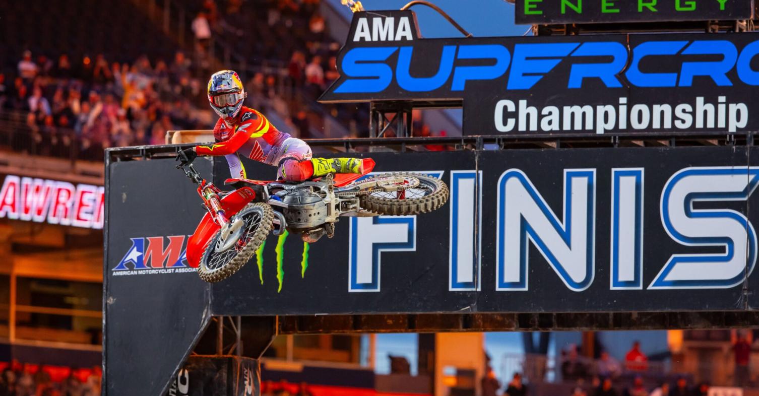 motomag AMA Supercross 2024, Denver – Μία ανάσα από τον τίτλο ο Jett Lawrence με Honda στα 450SX [VIDEO]