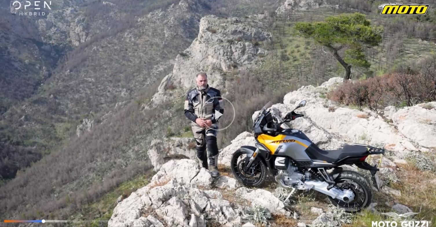 motomag Δοκιμάζουμε το Moto Guzzi Stelvio 2024 για εσάς στην πλατφόρμα του OPEN TV!