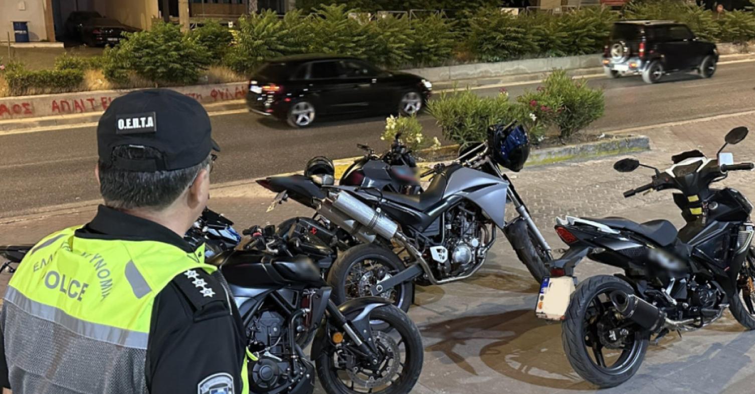 motomagΕΛ.ΑΣ. – 3.021 κλήσεις για κράνος μέσα σε μία εβδομάδα