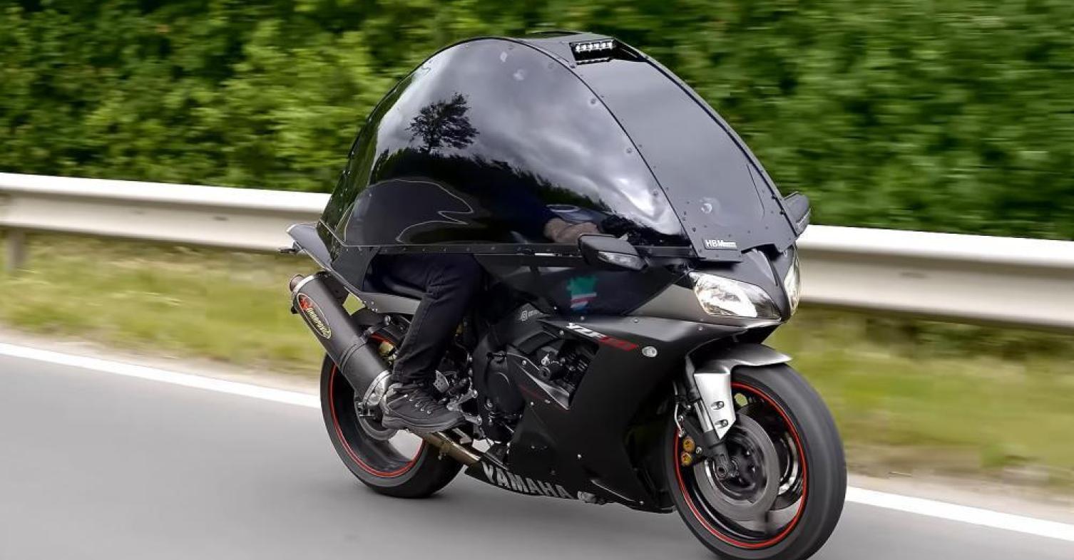 motomag Ένα Yamaha R1 με κέλυφος από το Βέλγιο [VIDEO]