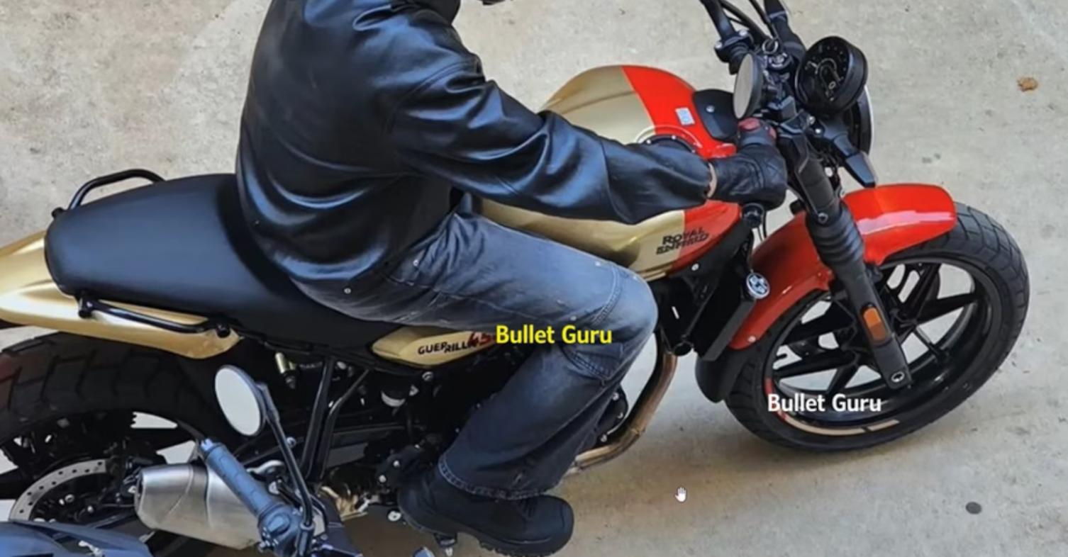Royal Enfield Guerrilla 450 διαρροή πληροφοριών 2024