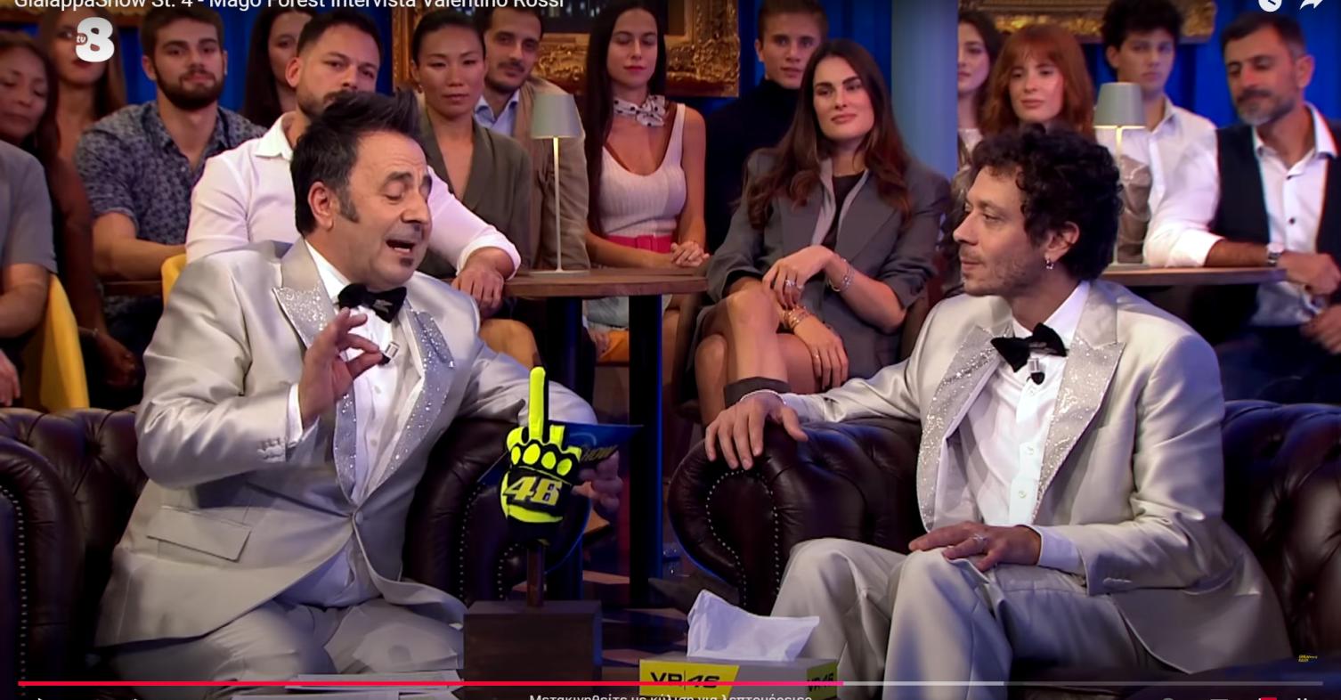 Valentino Rossi, GialappaShow
