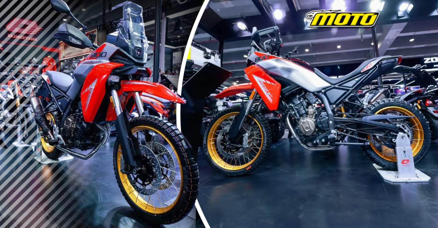 QJMOTOR SRT800 Rally: Έδειξε στην Canton Fair το νέο On-Off Benelli