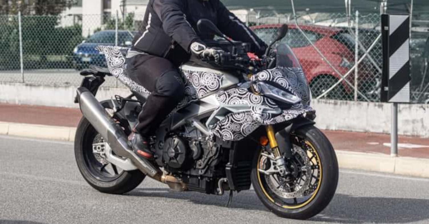 Aprilia Tuono V4 2025 νέο μοντέλο φωτογραφίες spy