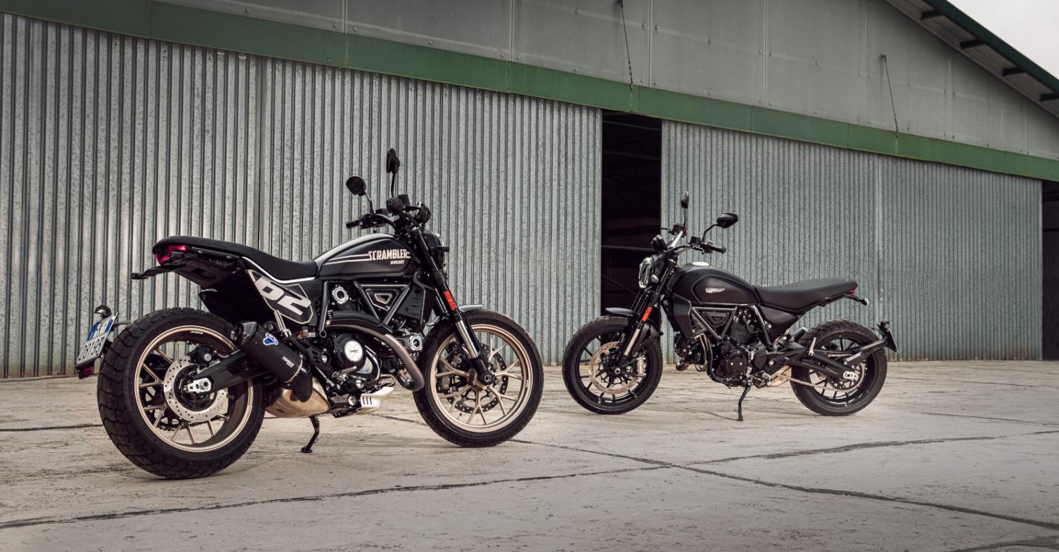 Ducati Scrambler Icon Dark 2025 και Full Throttle 2025