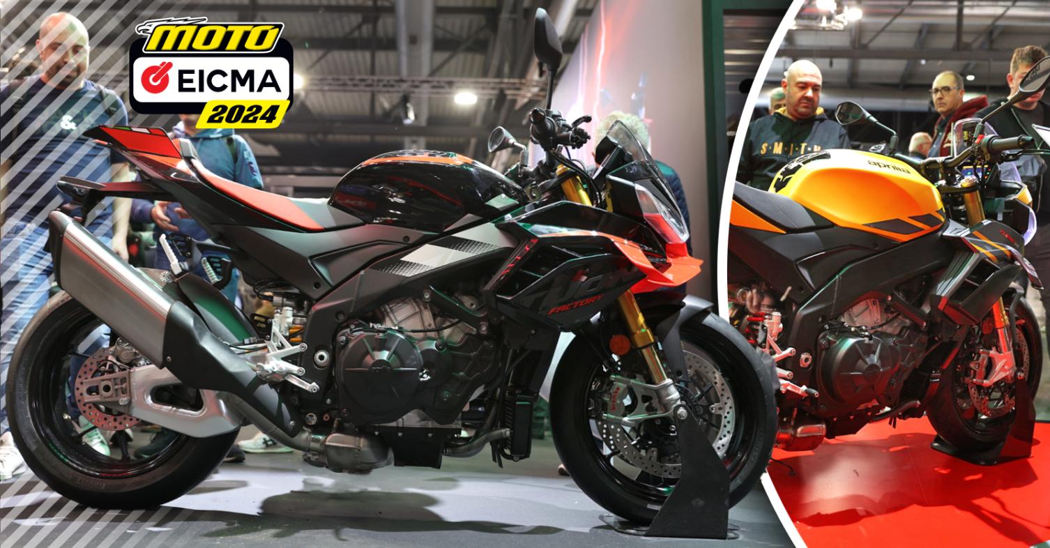 Aprilia Tuono V4 και V4 Factory 2025 EICMA