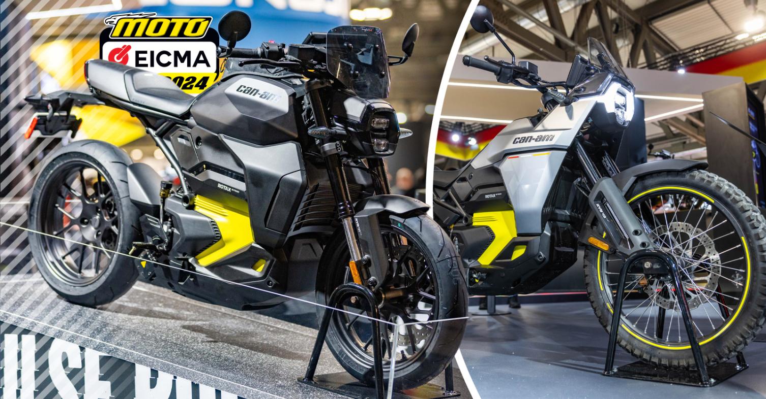 EICMA 2024: Can-Am Origin και Pulse: Ξανά μοτοσυκλέτα για την Can-Am με 2 επαναστατικές ηλεκτρικές! [Video]