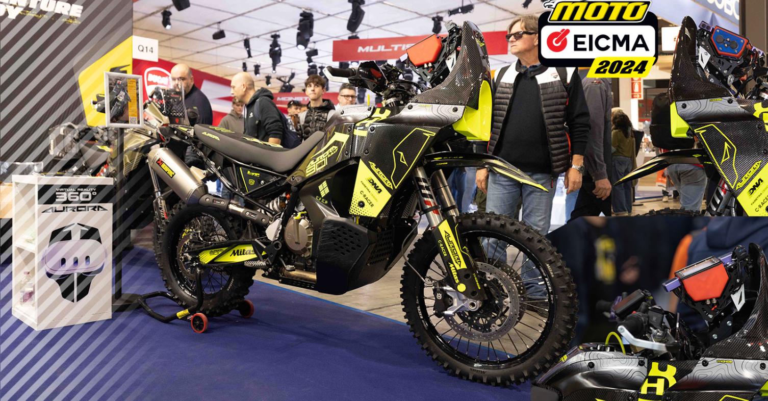 Husqvarna Norden 901 rally bike