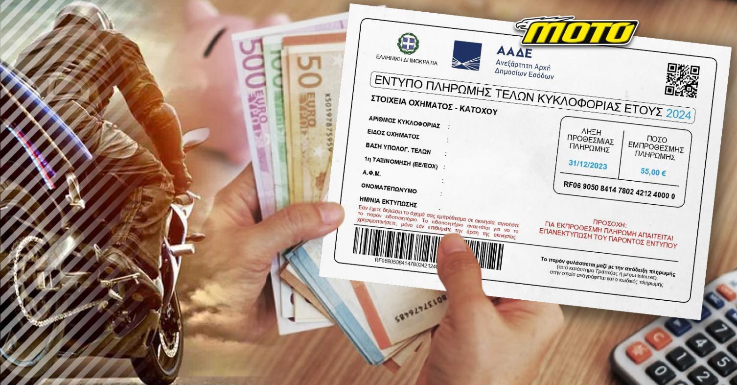 Τέλη κυκλοφορίας 2025