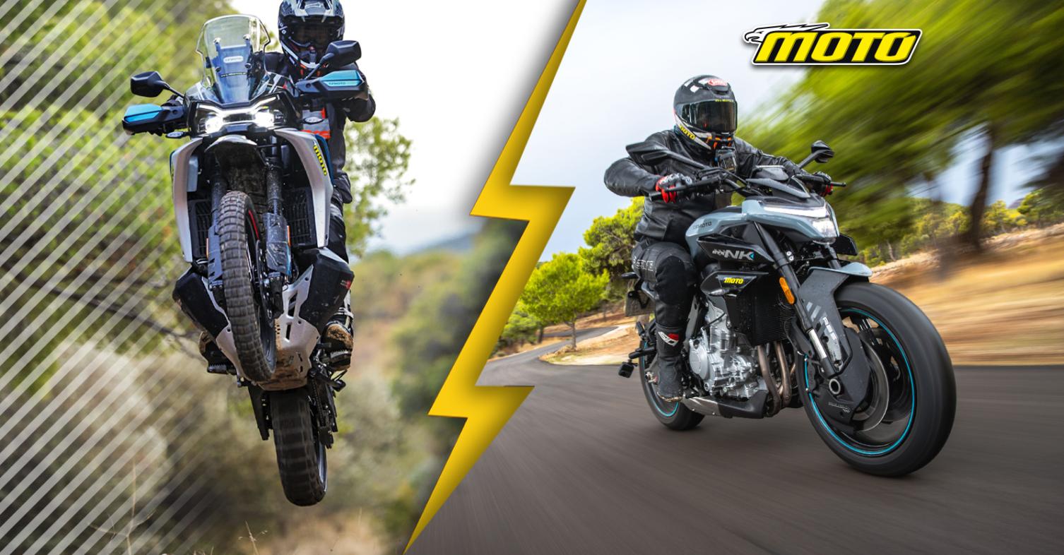 Οδηγούμε τα πρώτα στην Ευρώπη CFMOTO 800 MT-X και 675NK! Κόντρα άσφαλτο-χώμα [VIDEO]!