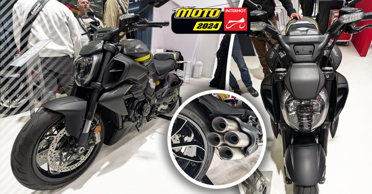 Ducati Diavel V4 Black Roadster livery