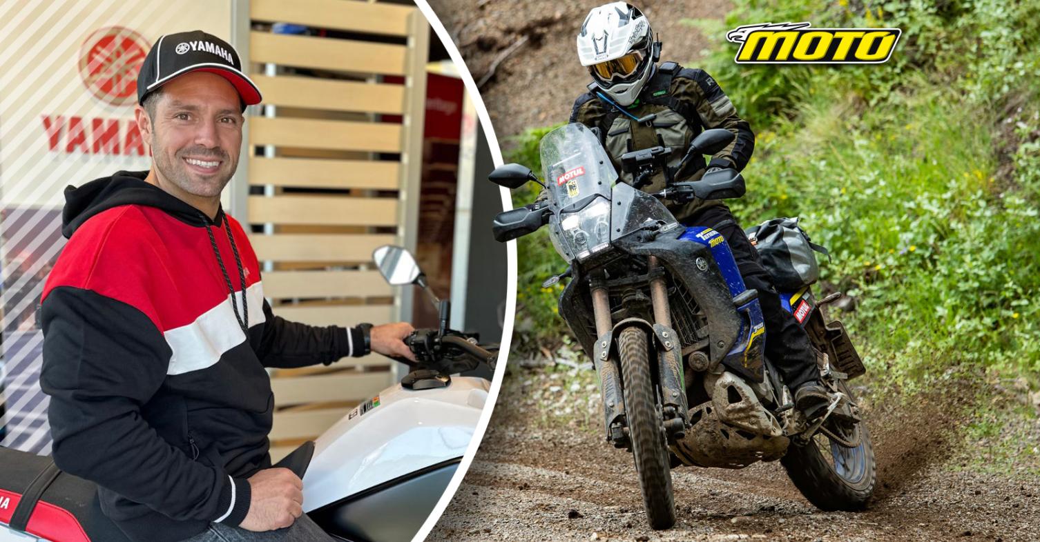 Yamaha Motor Greece: Υπέγραψε με τον Κίμωνα Καράμπελα για το “Yamaha Ténéré 700”!