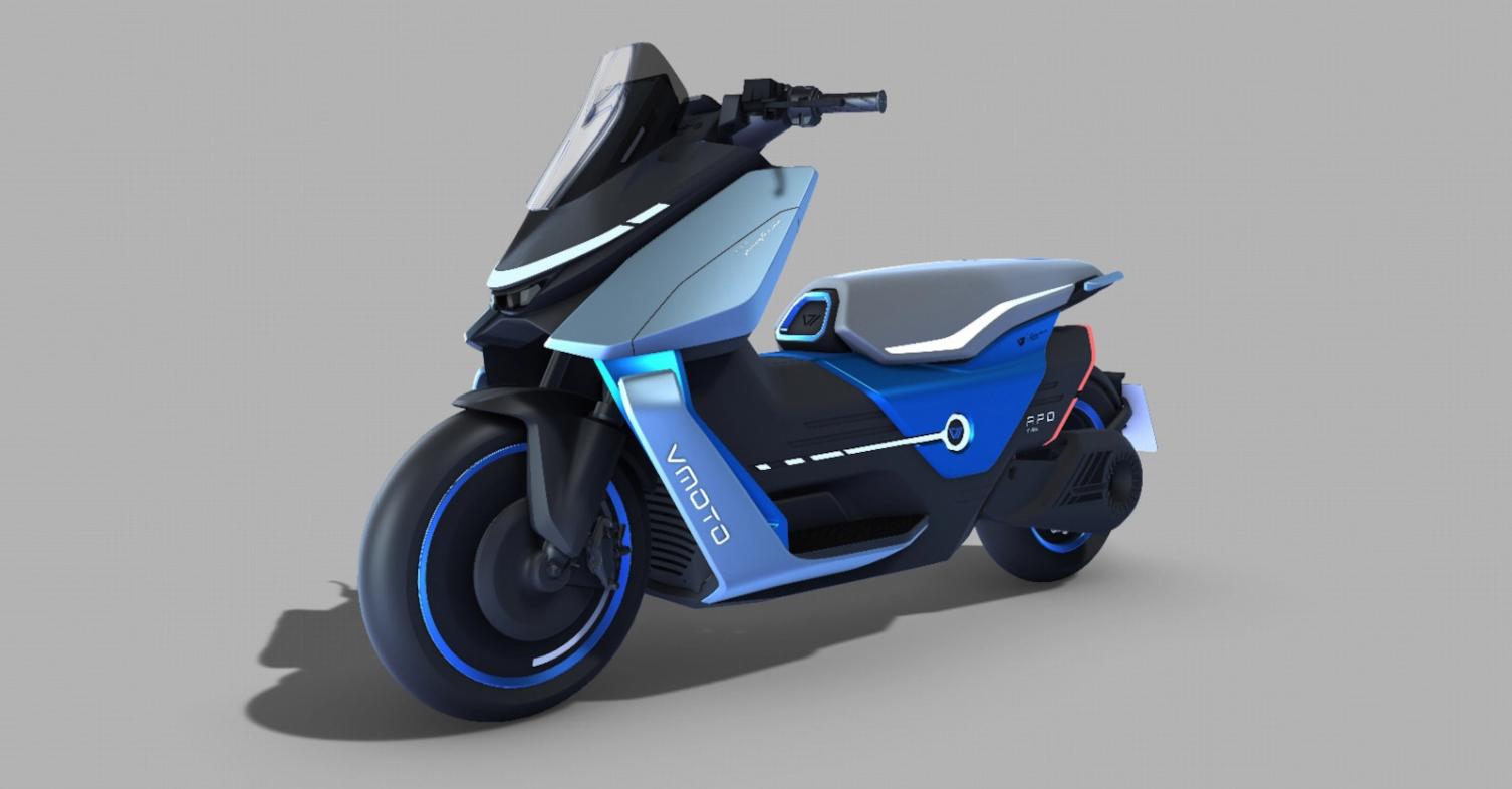 Vmoto concept pininfarina good design award