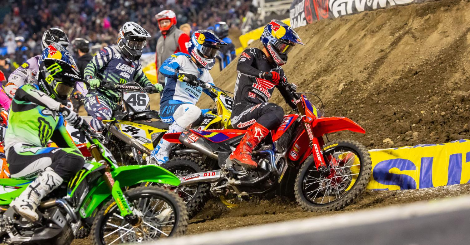 AMA Supercross, tritos agonas anaheim 2025