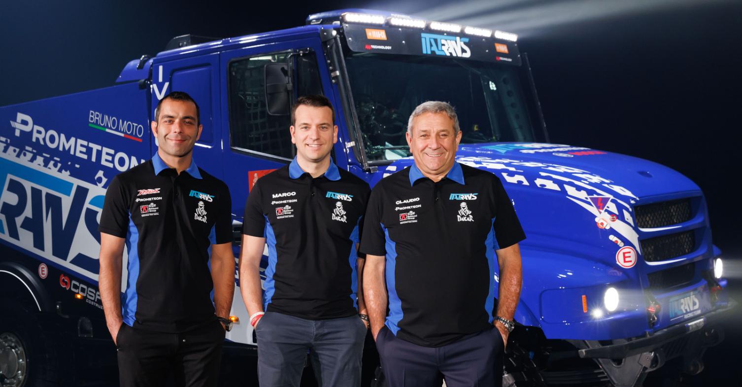 Danilo Petrucci Dakar 2025 τούμπα με το φορτηγό