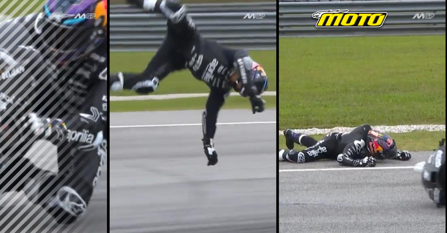 MotoGP VIDEO: Κόκκινη σημαία από την πτώση Jorge Martin – Διπλό κακό σε Aprilia