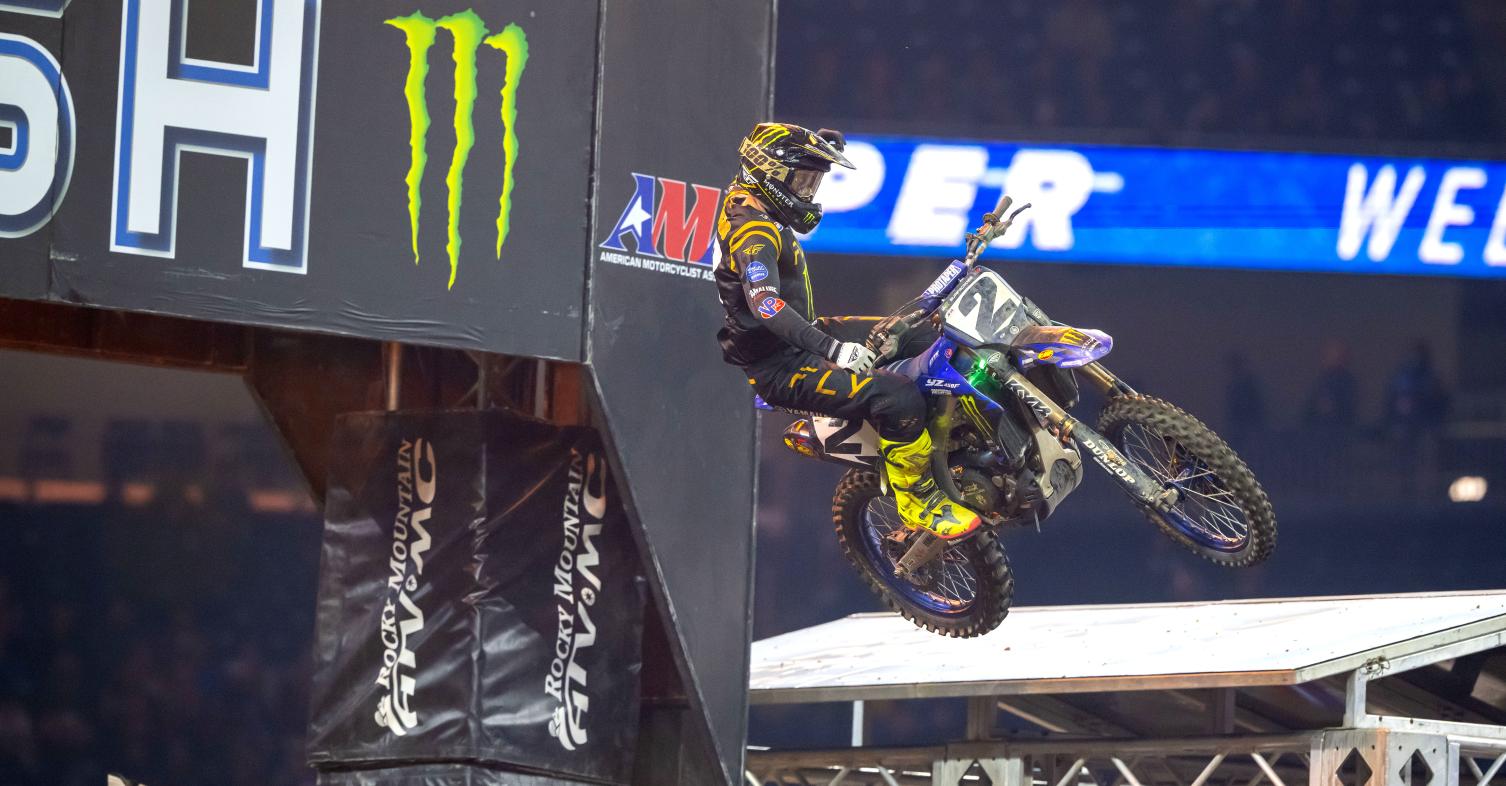 στον Cooper Webb (Monster Energy Star Racing Yamaha) 2025 Detroit
